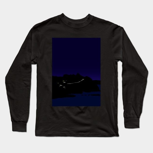 Dylan Thomas Long Sleeve T-Shirt by Denzil Dean